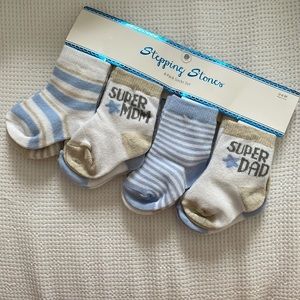 NEW! Stepping Stones 8 Pack Socks Set